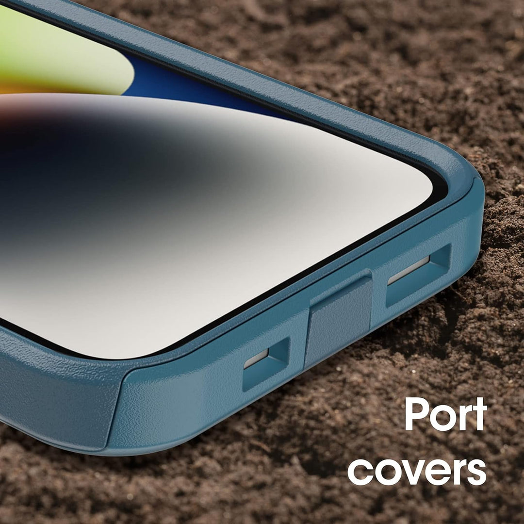OtterBox Commuter-Serie für iPhone 14 & iPhone 13, Polycarbonat, kabelloses Laden, Blau Pendler-Seri