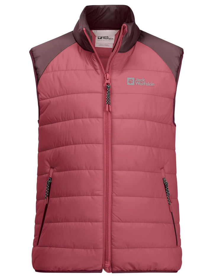Jack Wolfskin Kinder Zenon Vest K Weste 152 soft pink, 152 soft pink