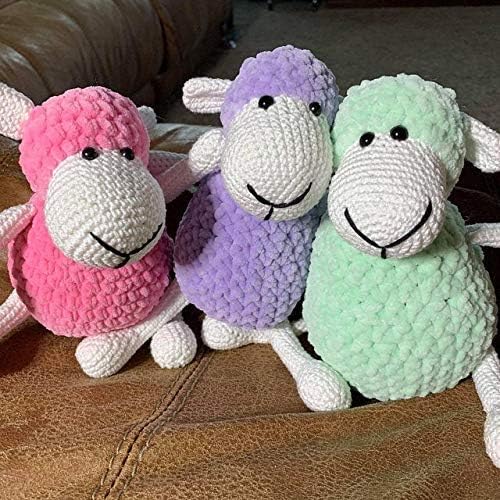 3 Knäuel Himalaya Delphin Baby Garn 395 Yards 3x100g Super Bulky Baby Blanket Garn (80314), 80314