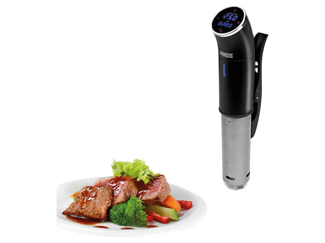 Princess Sous-Vide Stick - Präzisionskocher mit digitalem Display, IPX7 wasserfest, 25-95°C Temperat