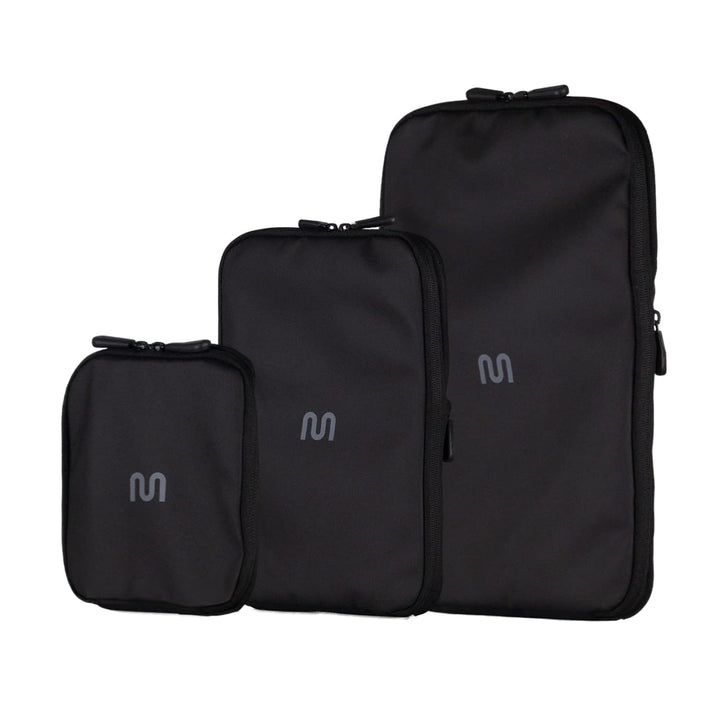 onemate – Packing Cubes mit Kompressionsfunktion – Packwürfel für Rucksack und Koffer – Packtaschen
