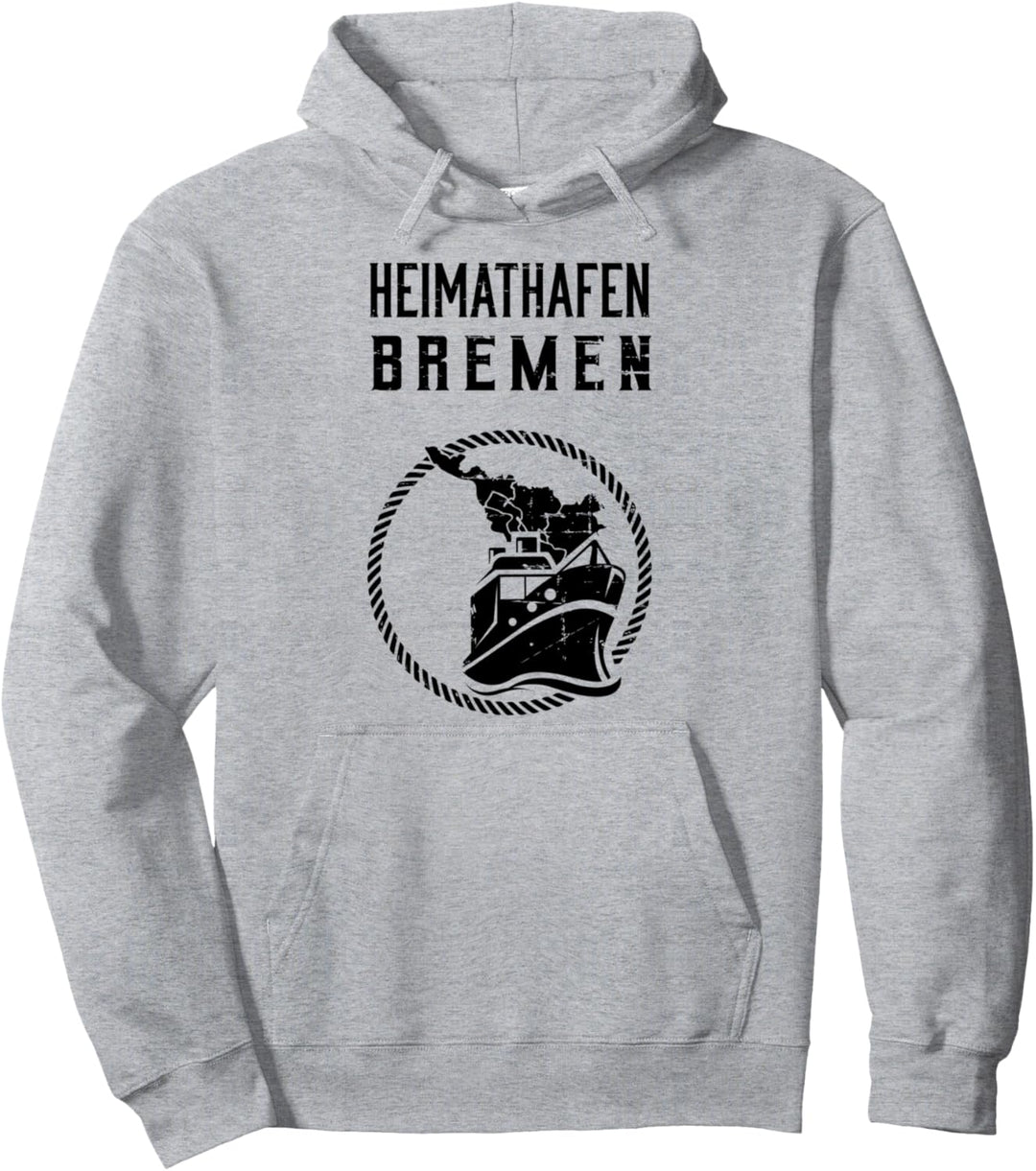 Heimathafen Bremen Moin Bremer Küste Nordsee Geschenk Pullover Hoodie