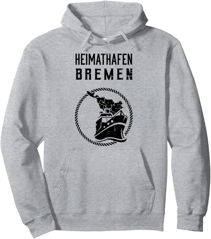 Heimathafen Bremen Moin Bremer Küste Nordsee Geschenk Pullover Hoodie