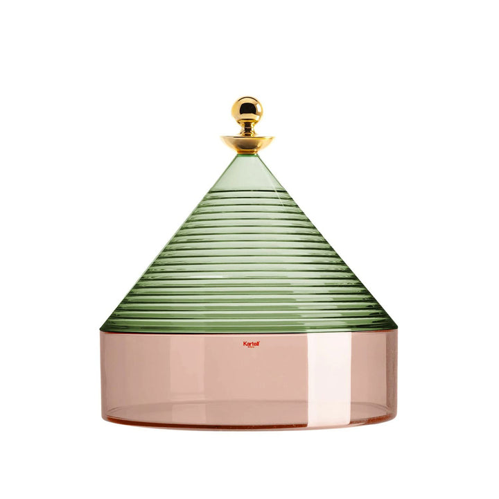 Kartell Trullo Aufbewahrungsbehälter salbeigrün - pink, Salbeigrün - Pink