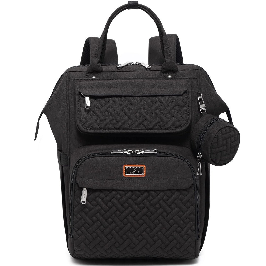 BabbleRoo Wickeltasche Rucksack Multifunktionale Grosse Wickelrucksack Babytasche mit Wickelauflage