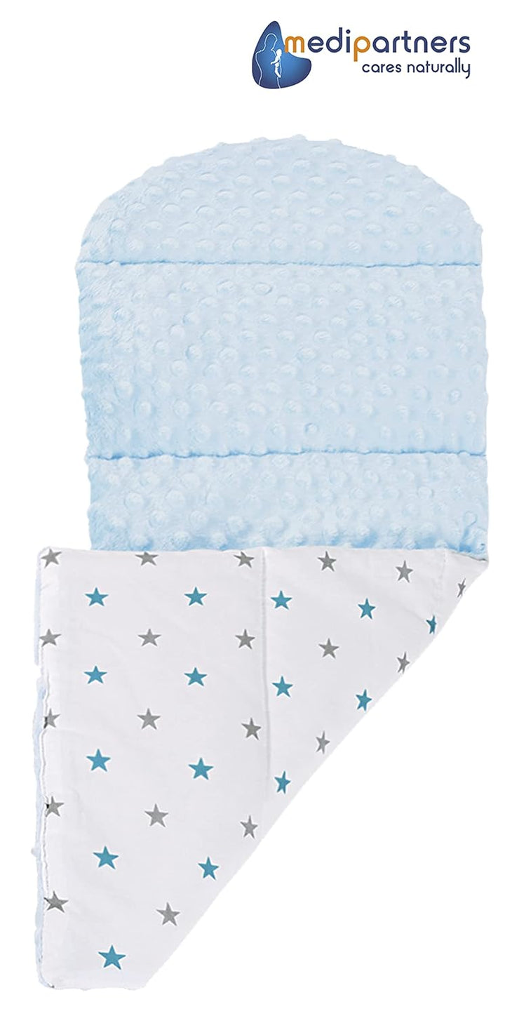 Medi Partners 5 teilig Babynestchen Set Babynest 90x50 herausnehmbarer Einsatz Bett Kuschelnest Krab