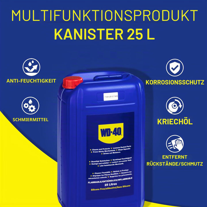 WD-40 Multifunktionsprodukt Kanister 25 Liter