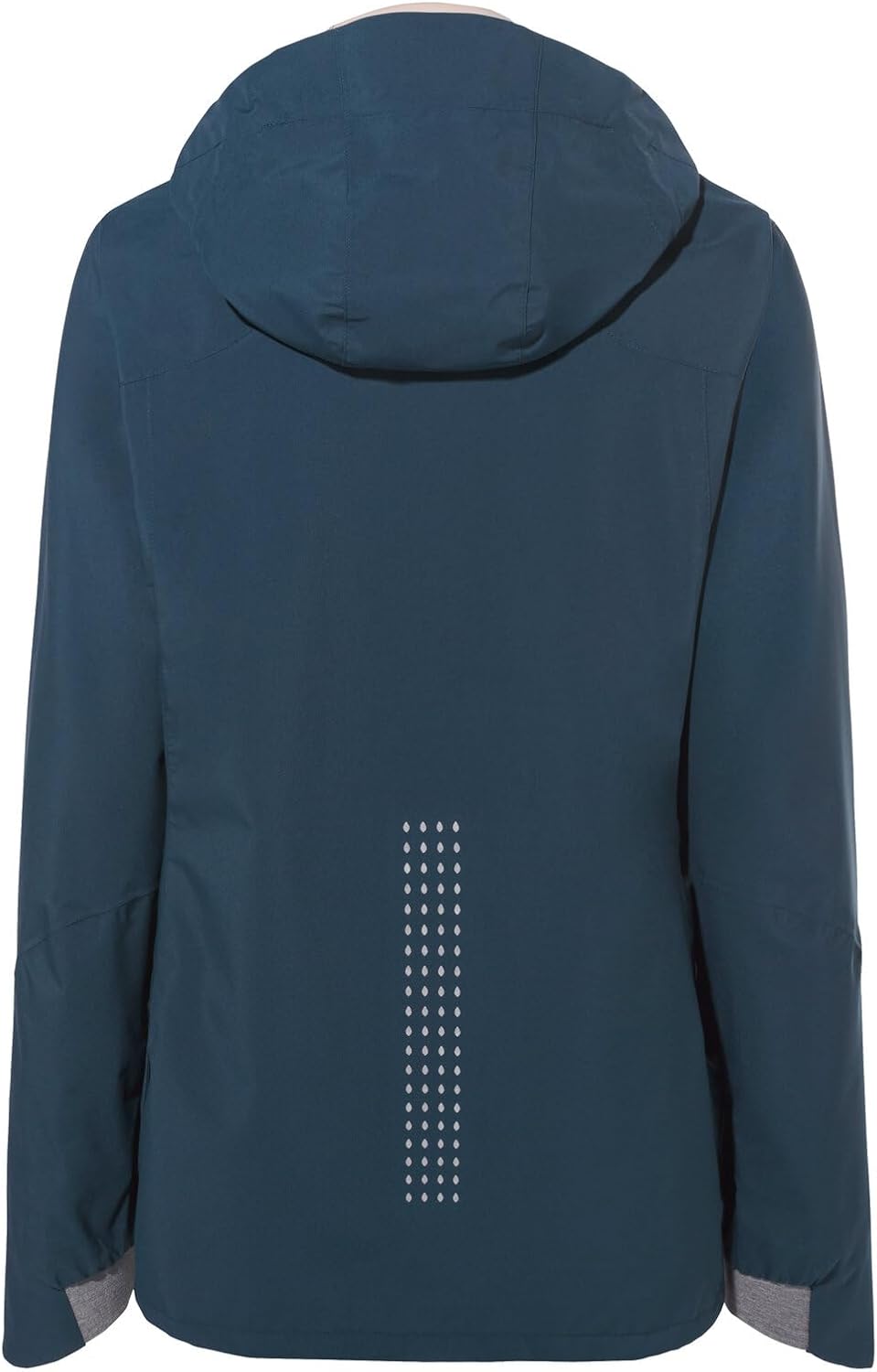 VAUDE Women's Yaras 3in1 Jacket - Winterjacke Damen - Doppeljacke zum Radfahren 38 dark sea/linen, 3