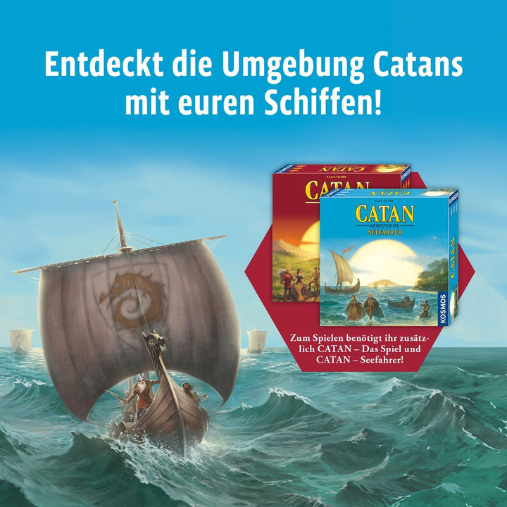 KOSMOS 682972 Catan - Szenarien für Seefahrer - Die Legende der Seeräuber, Erweiterung zur Erweiteru
