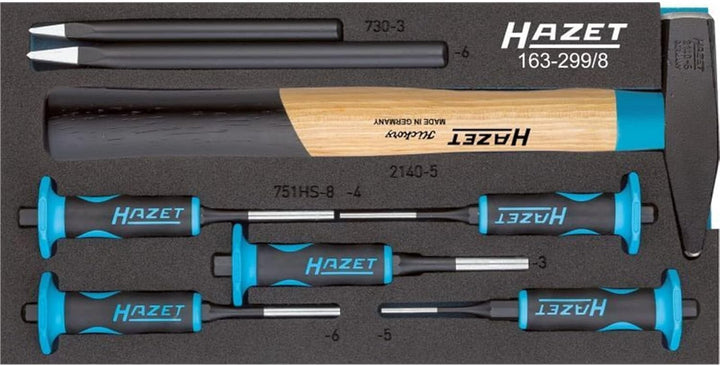 Hazet Splinttreiber-Satz, 8-teilig 1/3, 163-299/8, 163-299/8