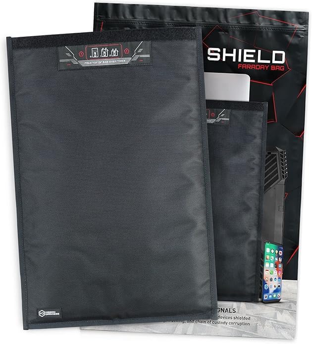 Mission Darkness Faraday-Tasche ohne Fenster für Laptops // Geräteabschirmung für Strafverfolgung un