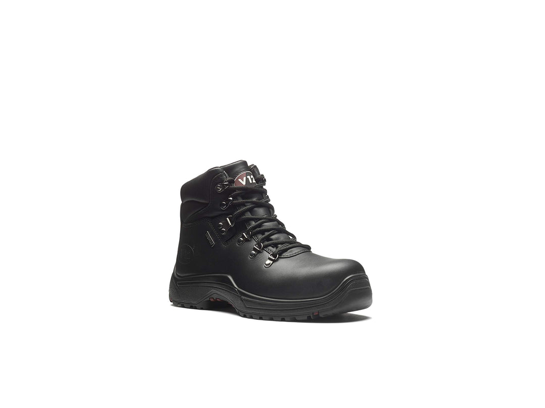 V12 Thunder Wanderstiefel für Herren, wasserdicht, Grösse 35,5, schwarz 03, 03