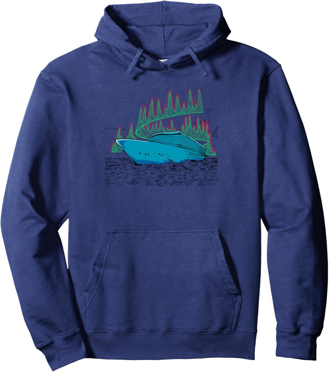 Polarlichter Kreuzfahrt Pullover Hoodie