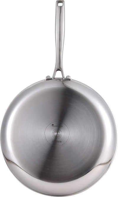 MasterPRO Giro 3 | Pfanne Antihaftbeschichtet 28 cm | Mit Dreifacher Edelstahl- und Aluminiumschicht