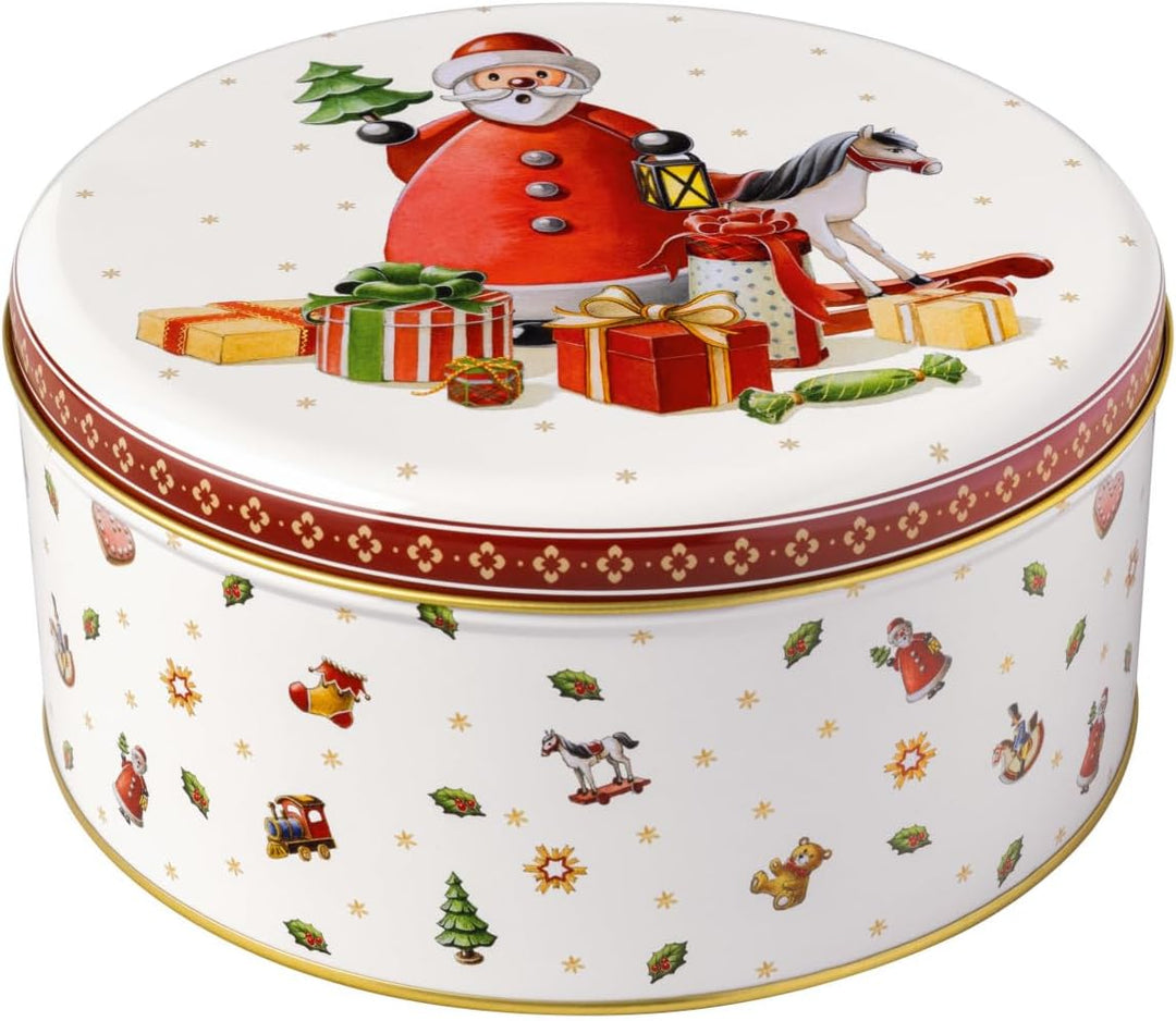 Villeroy & Boch – Winter Collage Accessoires Gebäckdosen-Set, bunt, 19,7 x 9,4 cm, 3-teilig, Keksdos