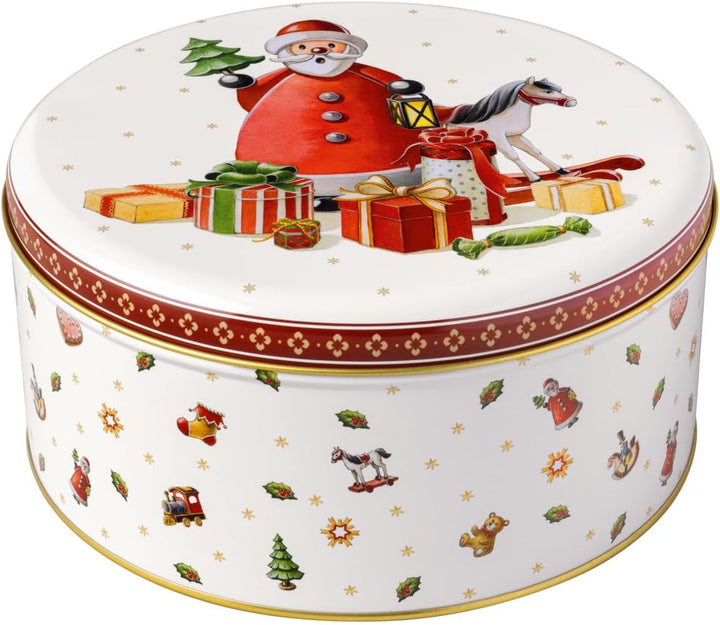 Villeroy & Boch – Winter Collage Accessoires Gebäckdosen-Set, bunt, 19,7 x 9,4 cm, 3-teilig, Keksdos
