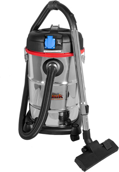 Mauk Nass- und Trockensauger 1200 W, 30 l, 4 m Saugschlauch, Steckdose mit Einschaltautomatik