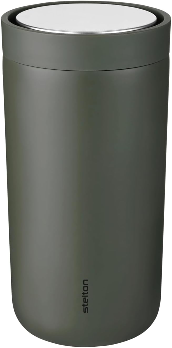 Stelton - To Go Click Isolierbecher 0,2 Liter, soft dark forest