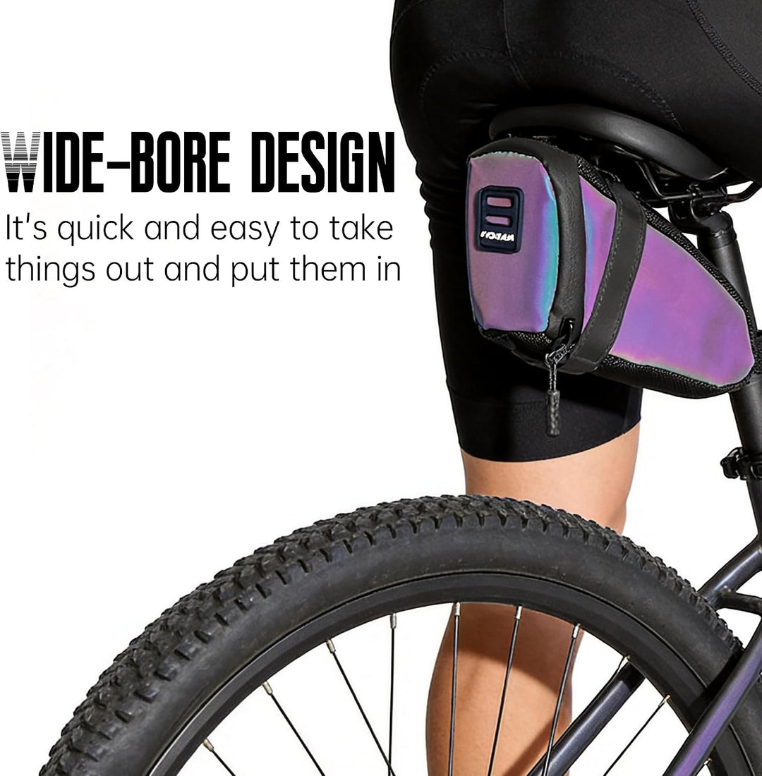 Fahrradtasche, reflektierende Fahrradtasche, Satteltasche, Aufbewahrungstasche für Fahrradwerkzeug,
