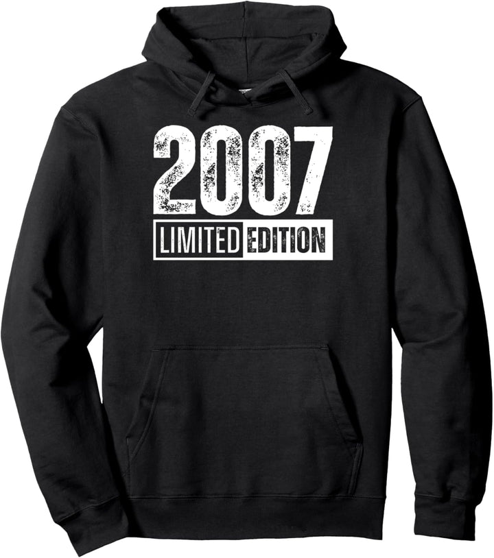 limitierte Auflage und geboren im Jahr 2007 Pullover Hoodie
