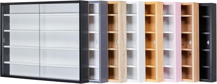 Inter Link - Sammlervitrine - Hängevitrine - Wandregal - Glasvitrine - Wandvitrine - Hängeregal - Sc