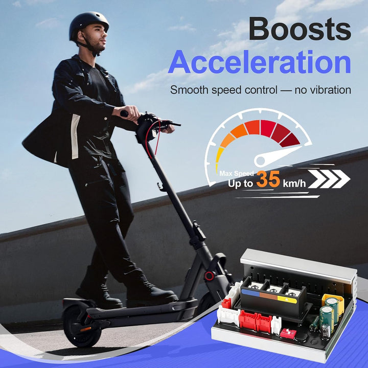 efuturetime Elektroroller Controller Kompatibel mit Segway Ninebot Max G2 E-Roller, Ersatzteile für