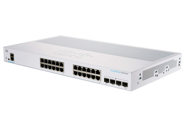 Cisco Business CBS350-24T-4G Managed Switch | 24 GE-Ports | 4 x 1G-SFP | Begrenzter Lebenszeitschutz
