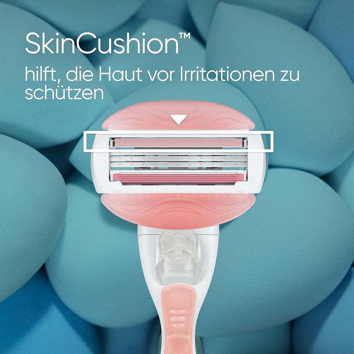 Gillette Venus Comfortglide Spa Breeze Rasierklingen Damen, 4 Ersatzklingen für Damenrasierer 4 stüc