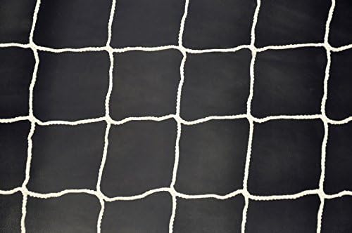 TORNETZ - Fussball - 5 x 2 x 0.8 x 1.6m - 4 mm - Weiss