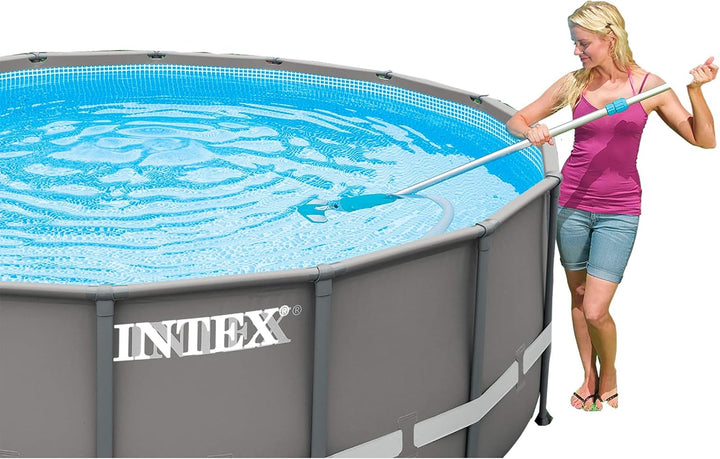 Intex Telescoping Aluminum Stiel - Poolzubehör - Alu Teleskopstange Poolreinigung - 279 cm Single, S