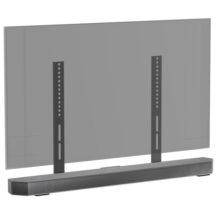 TV Soundbar Halterungen für Vizio/Samsung/Sony/LG Soundbar Halterung unter TVs (40“-80“ TV) | Höhenv