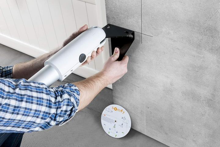 Somfy 2400780 - SGS 201 RTS Motorisierung für Drehtor | Lieferung mit 1 Keypop-Fernbedienung | TaHom