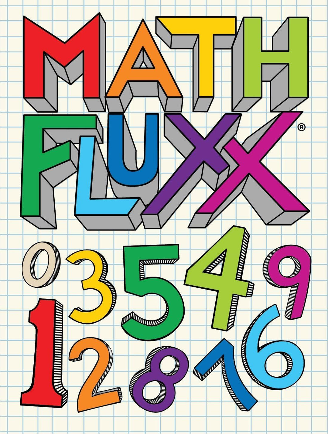 Looney Labs , Math Fluxx , Board Game , Ages 8+ , 2-6 Players , 5-30 Minutes Playing Time
