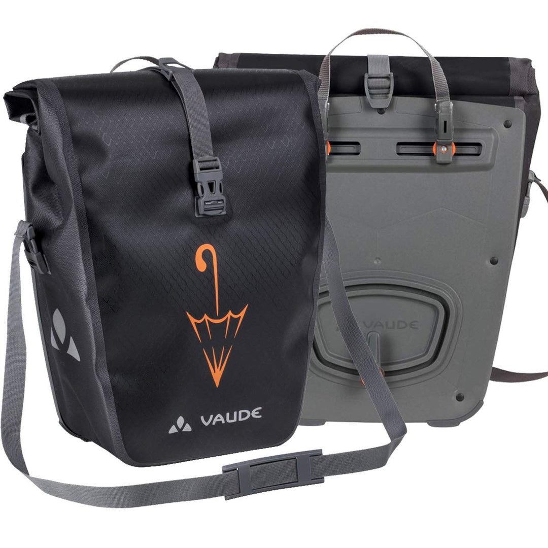 VAUDE Aqua Back SE - Fahrradtasche - 2 Hinterradtaschen (2x24L) - wasserdicht - Made in Germany Einh