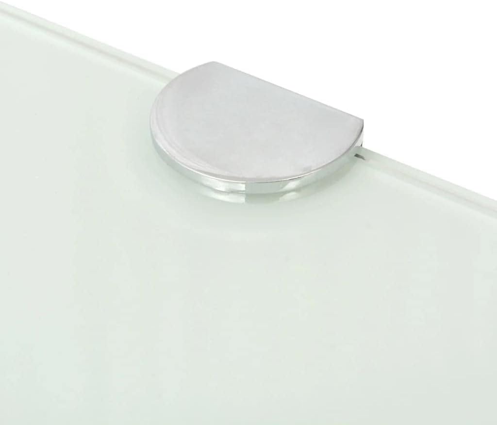 FIRBNUS Eckregal Badregal 2 STK. 35x35x0,8 cm Regalboden Glas Glasregalboden Bad Regal Glas Schweben