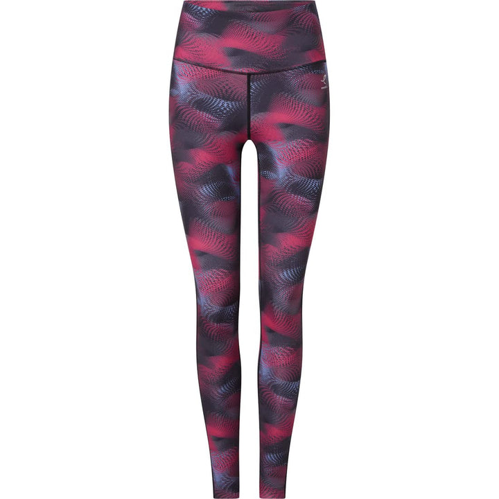 ENERGETICS Damen Leggings Kapinem 1/1 XS Aop-/Red Wine/Blue, XS Aop-/Red Wine/Blue