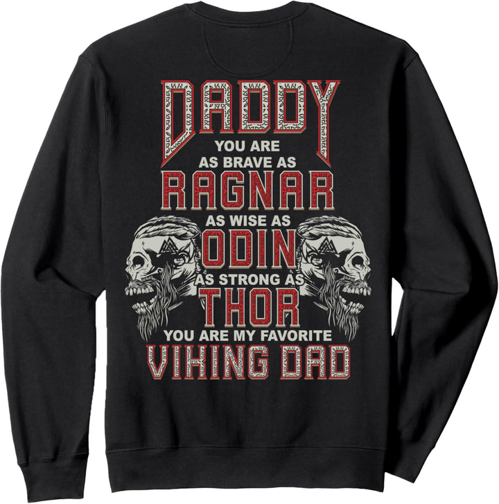 Papa Du Bist Mein Lieblings Wikinger - Vatertag Wikinger Sweatshirt