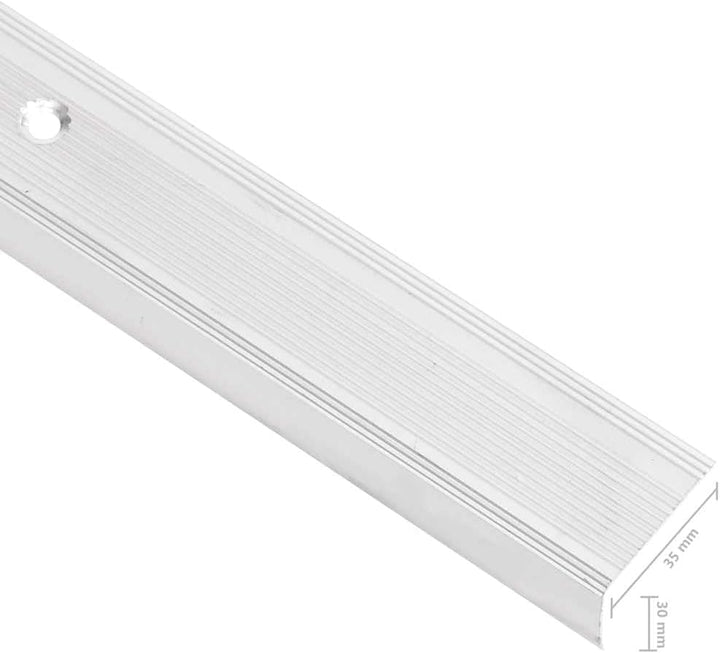 Treppenkantenprofile L-Form 15 STK. 100 cm Aluminium