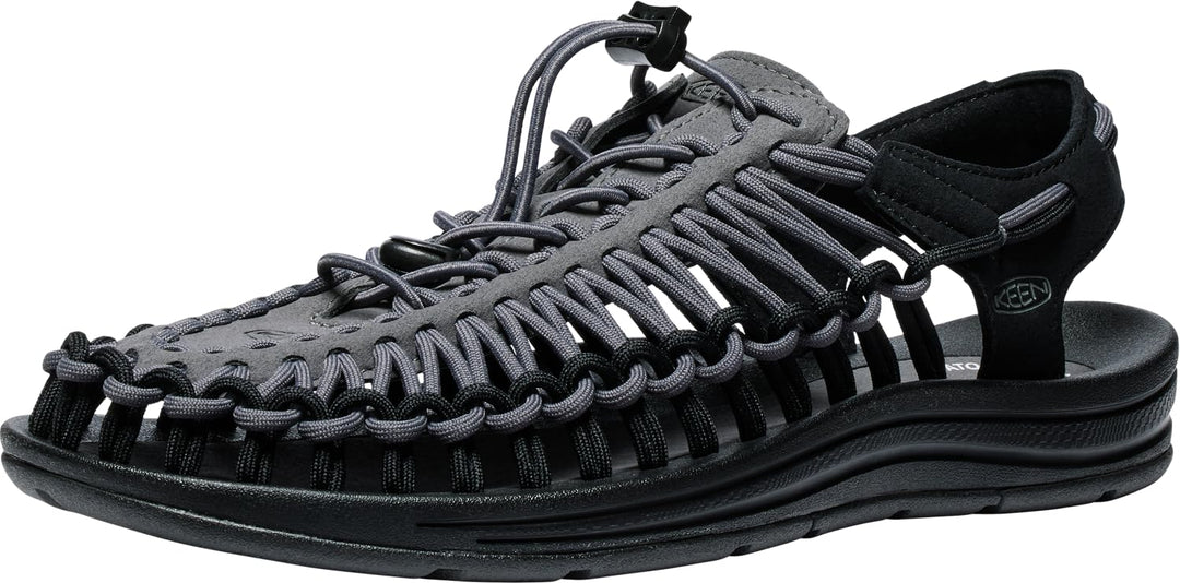 KEEN Herren UneekSandale 42.5 EU Grau Gris Chiné 14, 42.5 EU Grau Gris Chiné 14