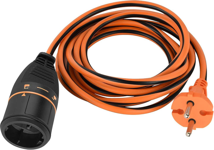 Electraline 1638 GartenVerlängerung 40M 2x1.5, Steckdose Electralock Stromanschlussverriegelungssyst