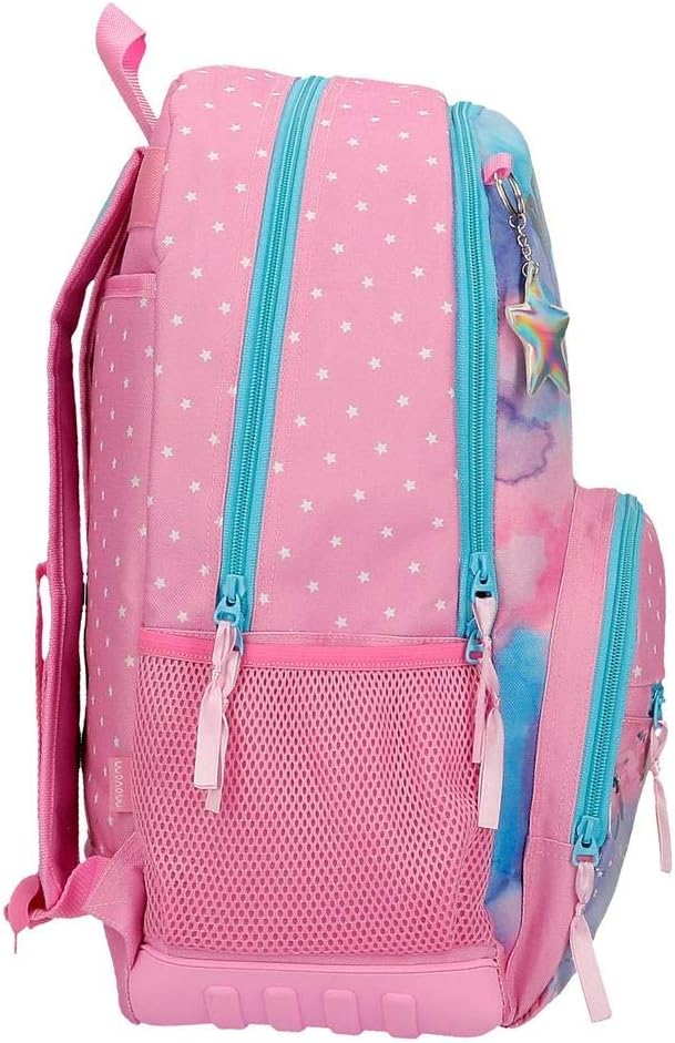 Movom Revolution Dreams Doppelfach-Rucksack An Trolley anpassbar Mehrfarbig 33x45x17 cms Polyester 2