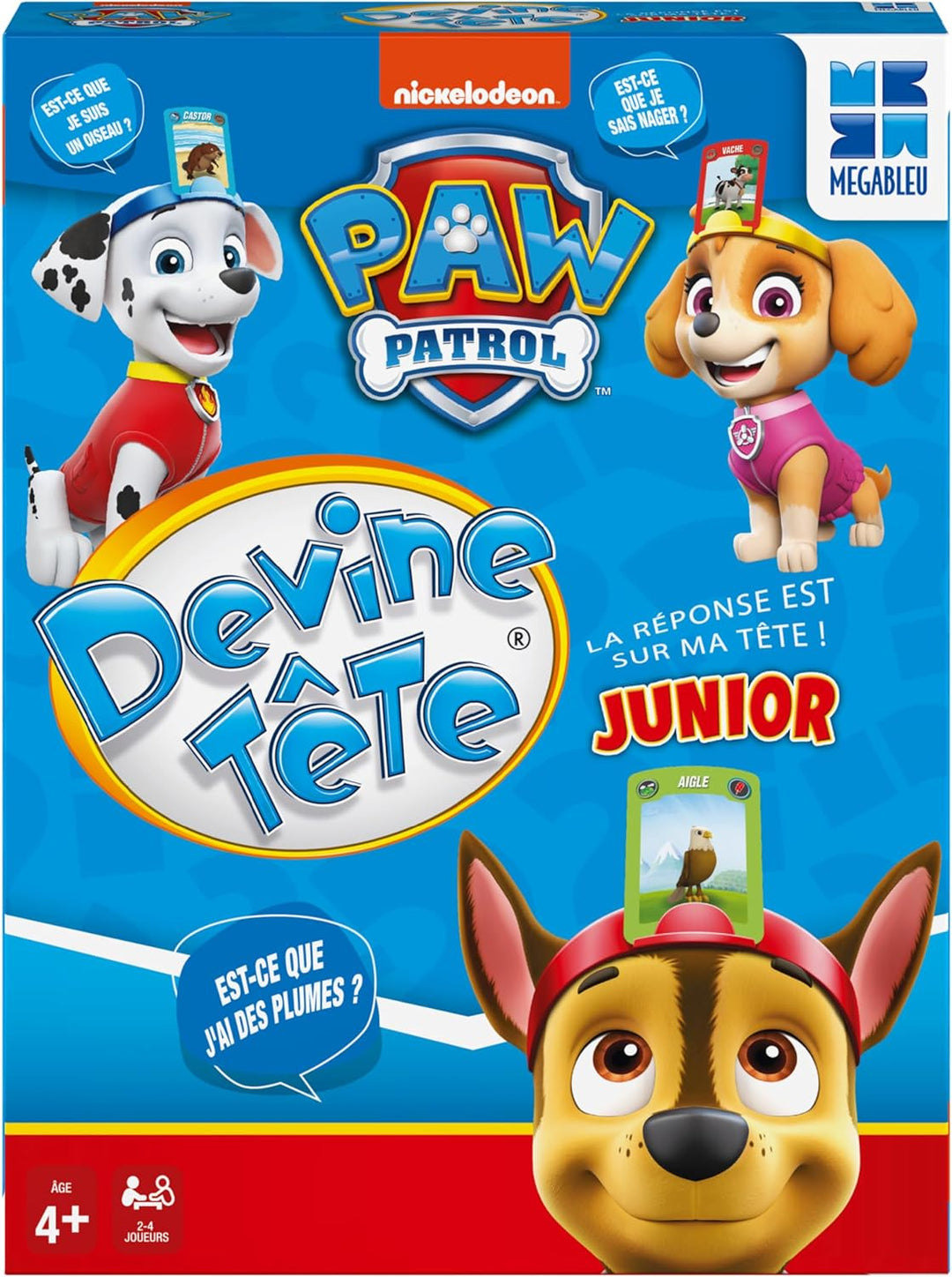 Spin Master Games Kids Game HedbanzJnr Paw Patrol EFR