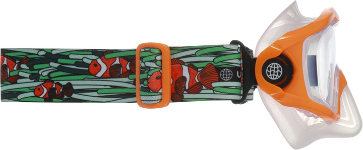 US Divers | Schnorchel Combo Avila für Kinder ab 6+ | Maske und Schnorchel BLACK ORANGE, BLACK ORANG