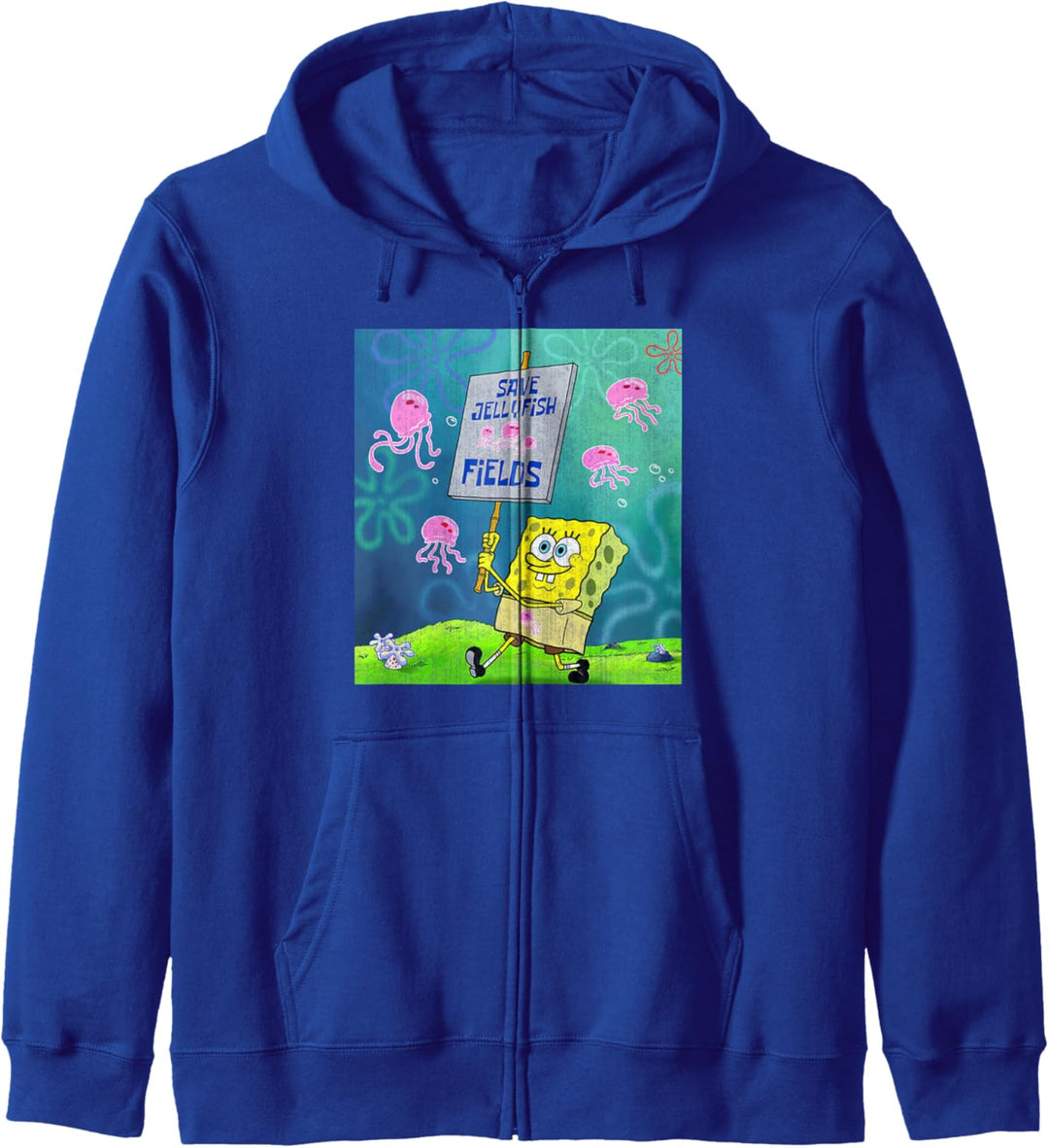 SpongeBob SquarePants Save Jellyfish Fields Kapuzenjacke