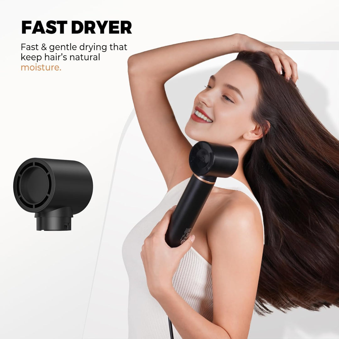Airstyler 5 in 1 Hairstyler mit Air Lockenstab Föhn Heissluftbürste Haarstyling Geräte Föhnbürste Wa