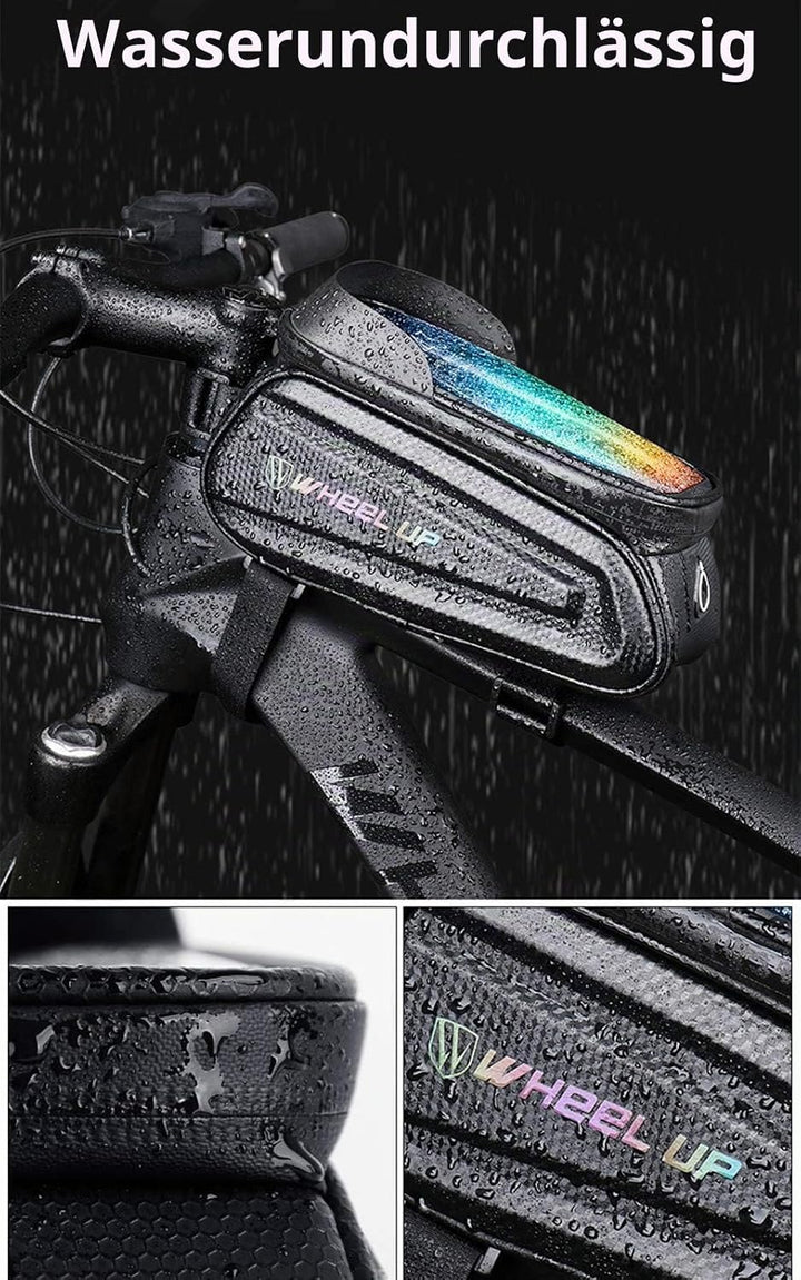 Fahrrad Rahmentasche MTB Wasserdicht Lenkertasche Handyhalterung Handytasche Fahrrad 7 Zoll Bb-1, Bb