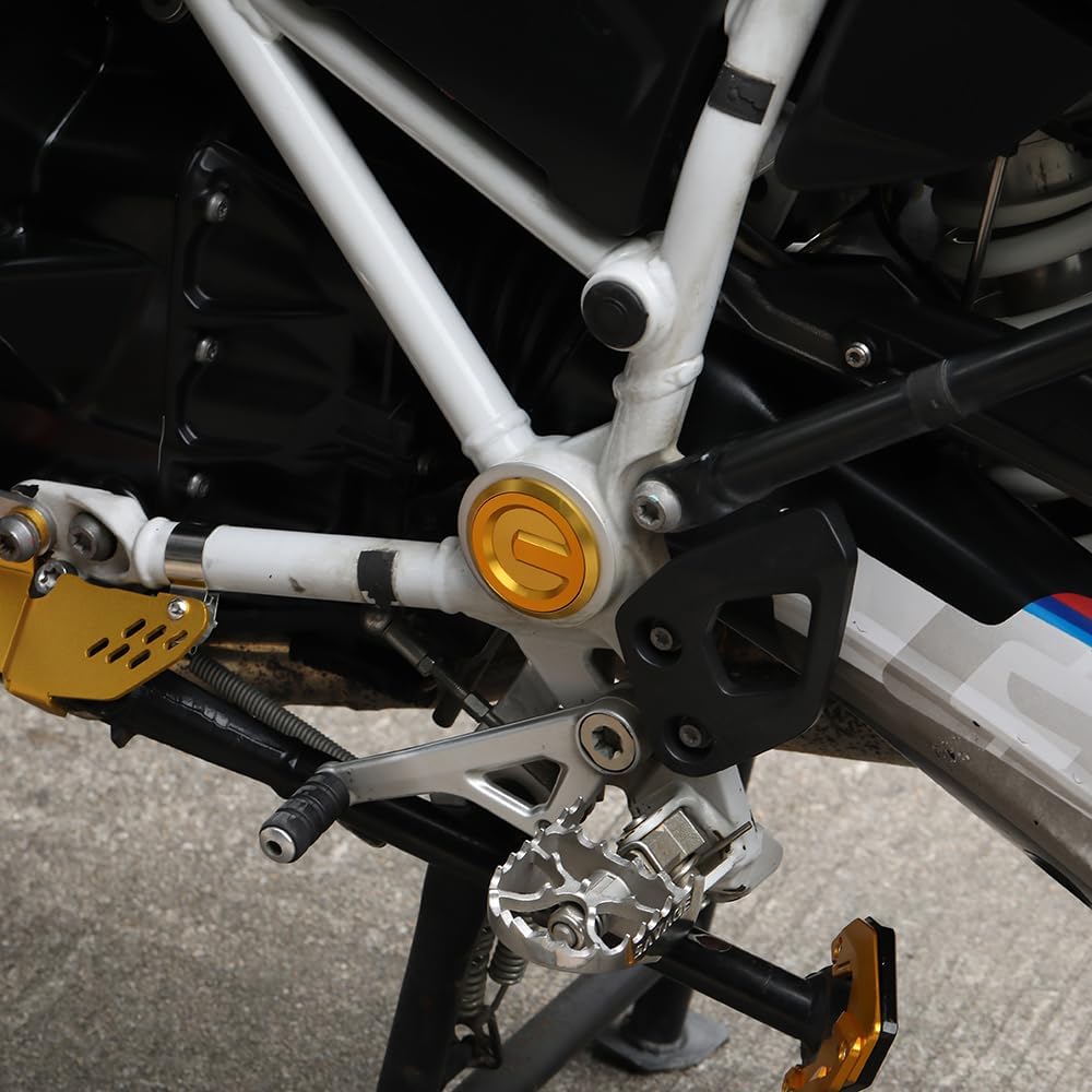 Modeer Swingarm Rahmen Lochkappen Abdeckstopfen Set für BMW R1250GS R1250GS Adventure R1250GS HP R12