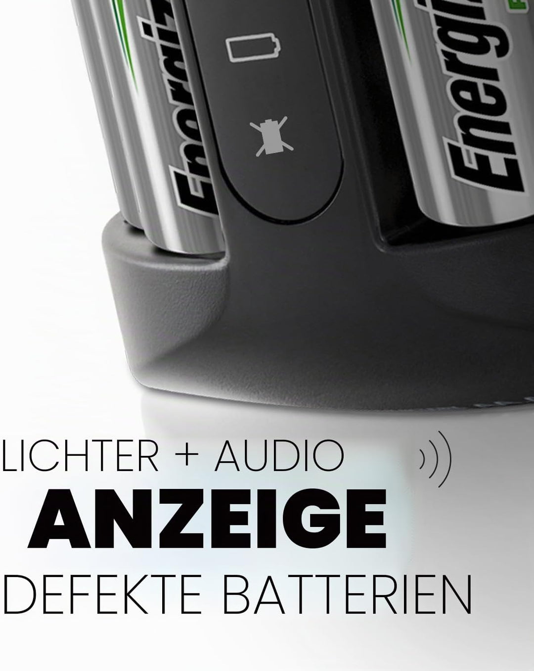 Energizer Recharge Wert Ladegerät mit 4 AA NiMH Akkus im lieferumfang enthalten Pro Charger w/ 4-AA