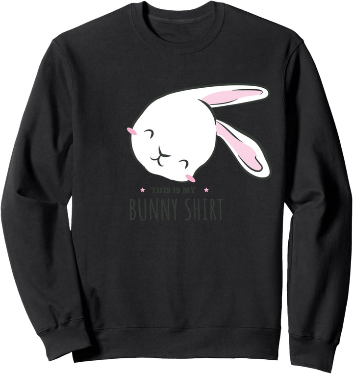 Mein Kaninchen Witziger Spruch Niedlicher Hase Sweatshirt
