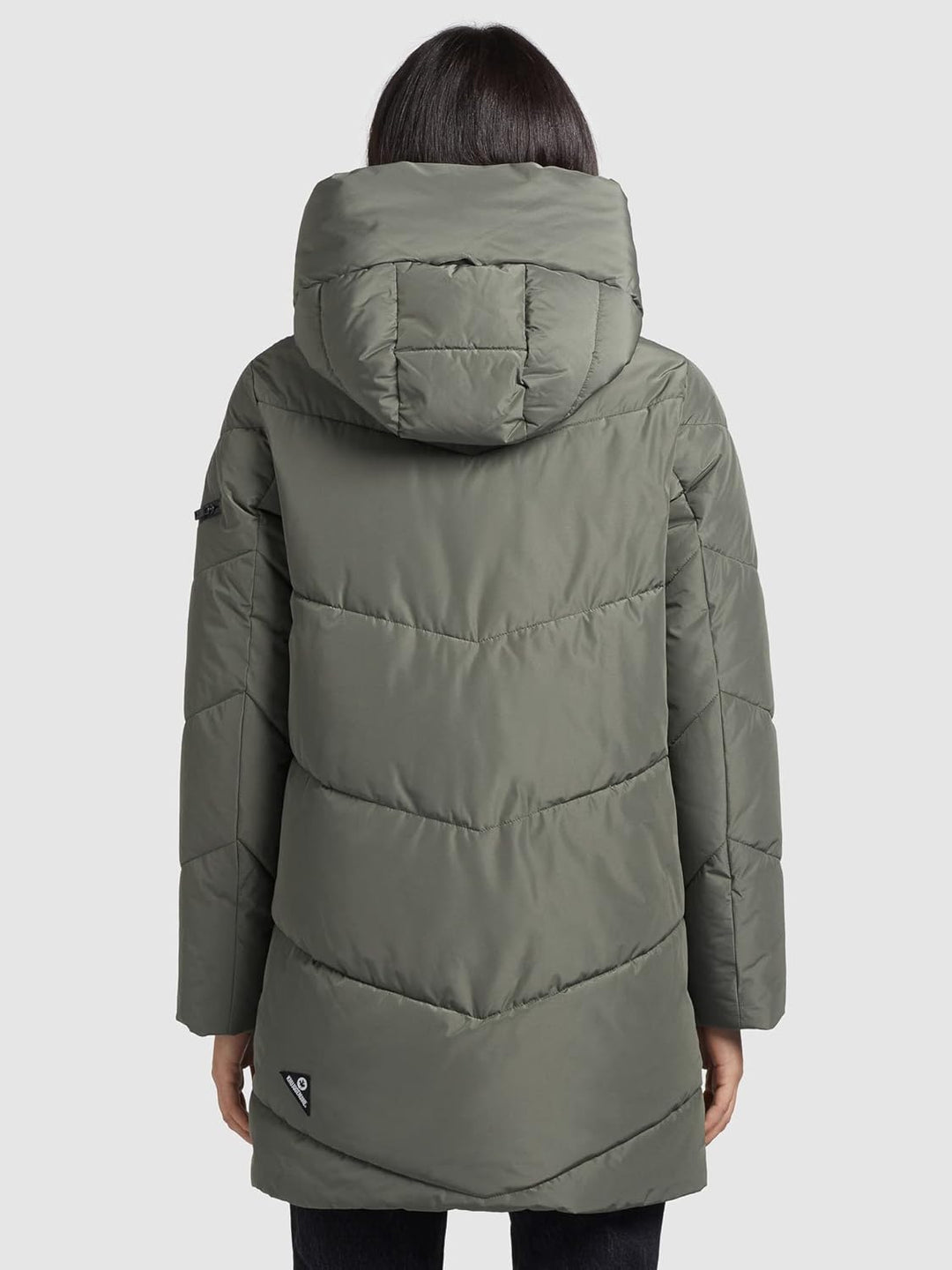 khujo Damen Jacke JORDIS3 gesteppt Winterjacke Kapuze Zwei-Wege-Reissverschluss M Mint, M Mint
